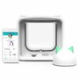 Sureflap Chatière à Puce Électronique Connectée avec Hub - Blanc - 142 x 120 mm