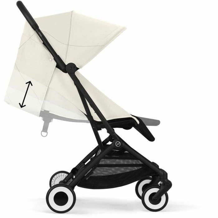 Cybex Gold Orfeo Poussette Ultra Compacte Canvas White