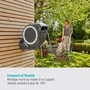 Gardena 18602-220 S Enrouleur mural automatique 15 m