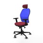Piqueras y Crespo Chaise de Bureau 2D036G2 Bordeaux