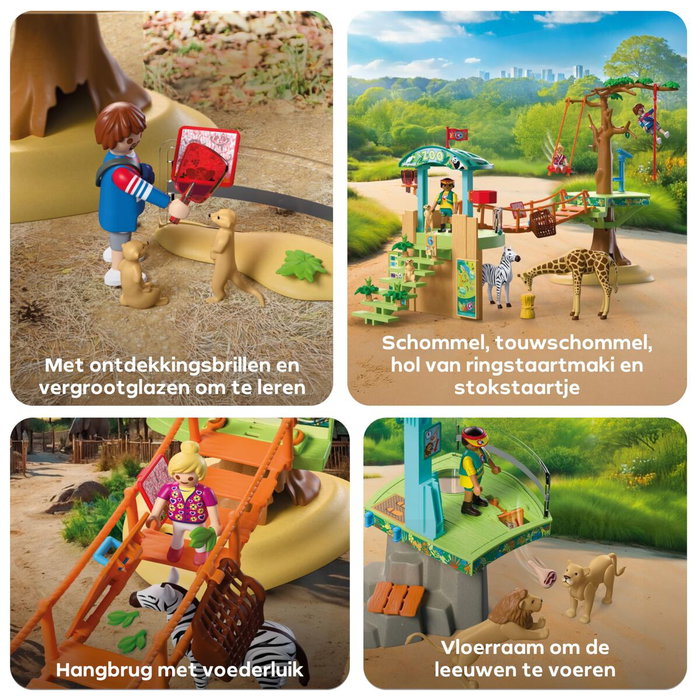 Playmobil My Life Zoo: Parque De Aventuras 72070