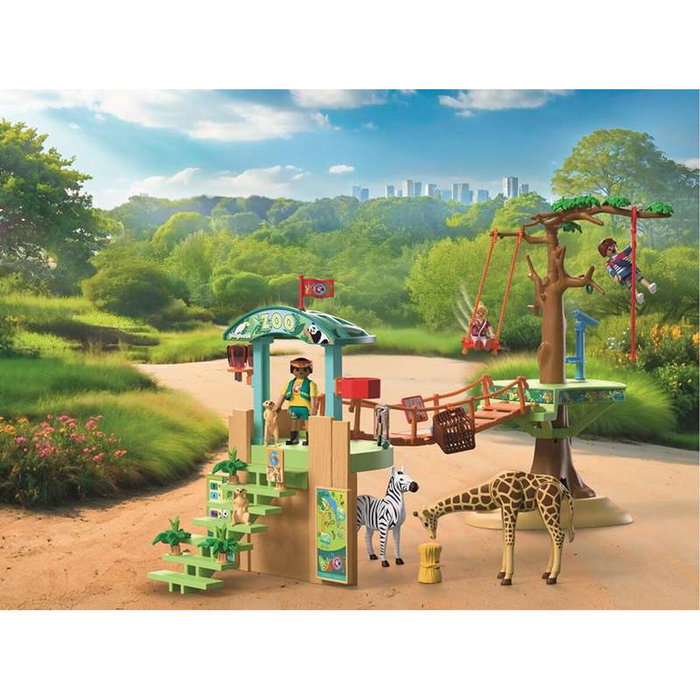 Playmobil My Life Zoo: Parque De Aventuras 72070