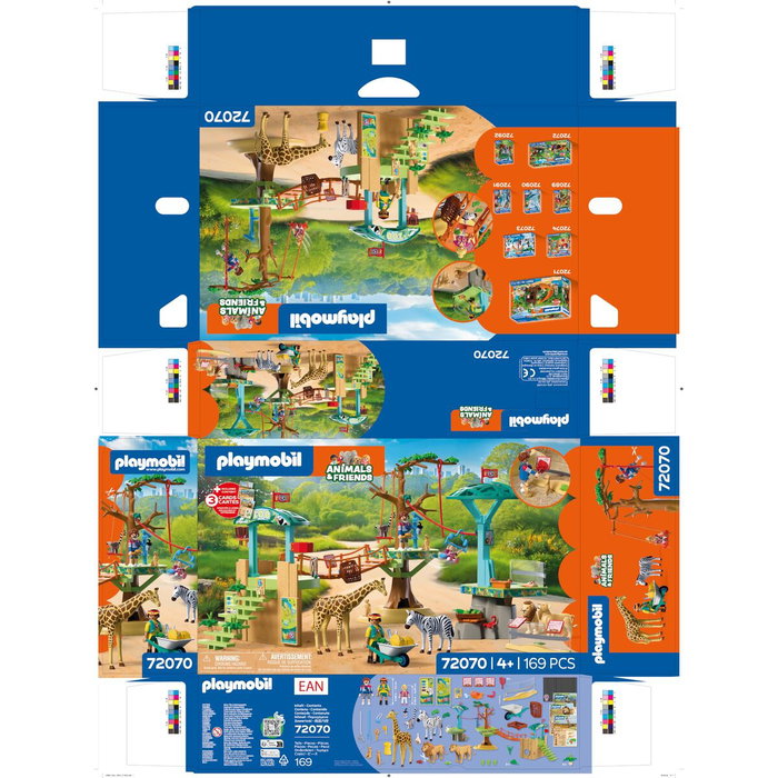 Playmobil My Life Zoo: Parque De Aventuras 72070