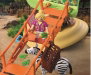 Playmobil 72070 Parc aventure Zoo au milieu des animaux sauvages avec passerelles, ponts en corde et plateformes d'observation - Figurines girafe, zèbre et lion incluses