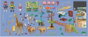 Playmobil 72070 Parc aventure Zoo au milieu des animaux sauvages avec passerelles, ponts en corde et plateformes d'observation - Figurines girafe, zèbre et lion incluses