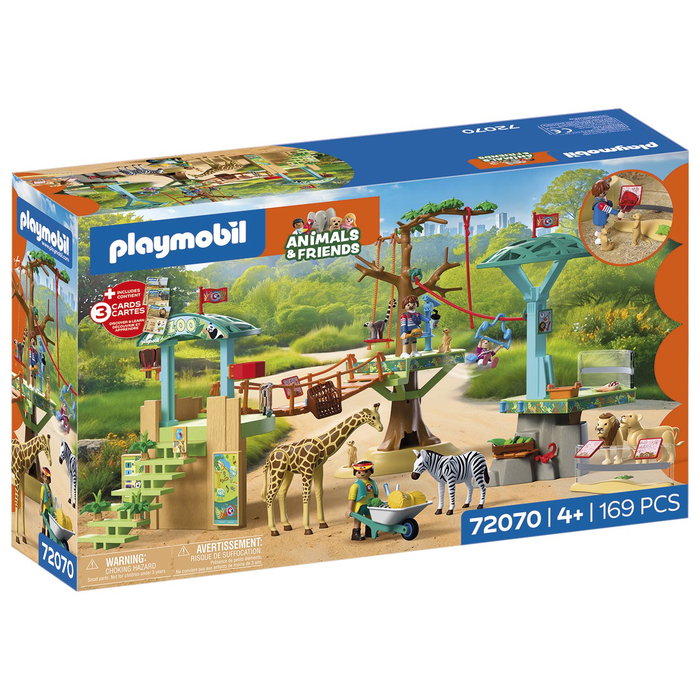 Playmobil My Life Zoo: Parque De Aventuras 72070