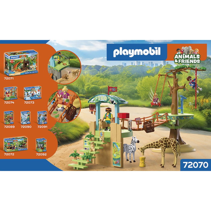 Playmobil My Life Zoo: Parque De Aventuras 72070