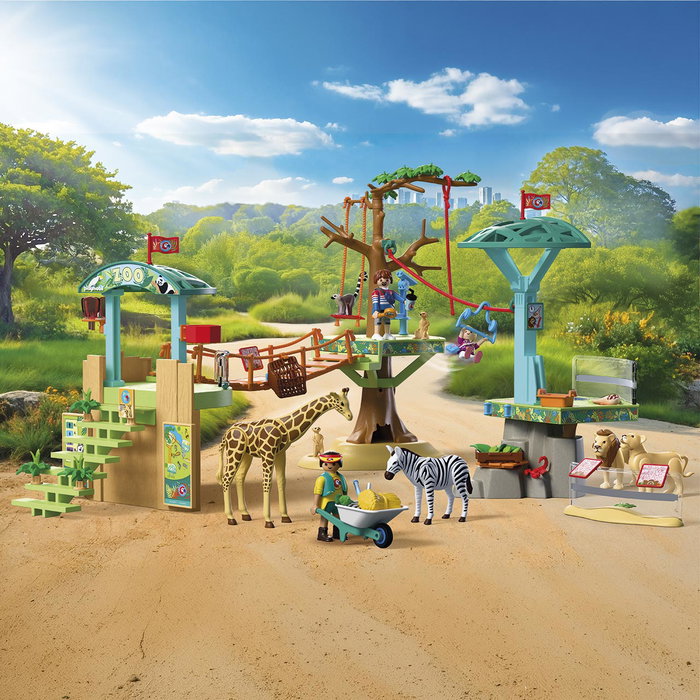 Playmobil My Life Zoo: Parque De Aventuras 72070