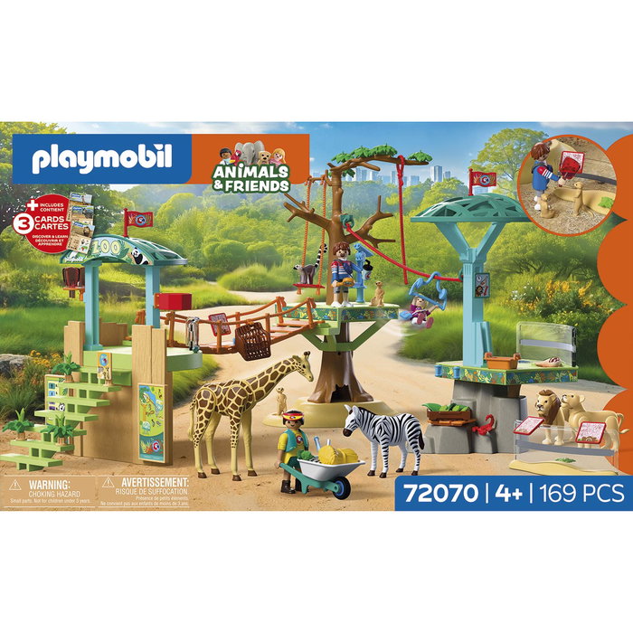 Playmobil My Life Zoo: Parque De Aventuras 72070