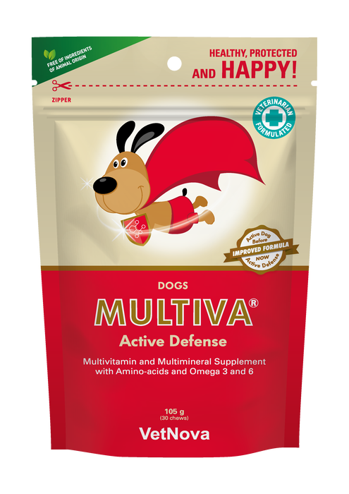 Vetnova Multiva Active Defense 30 chews pour chiens Vetnova Multiva Active Defense 30 chews pour chiens
