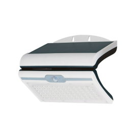 Edm Aplique solaire blanc 6W 430lm 6500K avec capteur