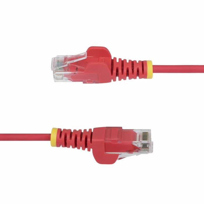 Connecteur RJ45 Catégorie 6 FTP Startech N6PAT10MRDS Rouge 10 m Connecteur RJ45 Catégorie 6 FTP Startech N6PAT10MRDS Rouge 10 m