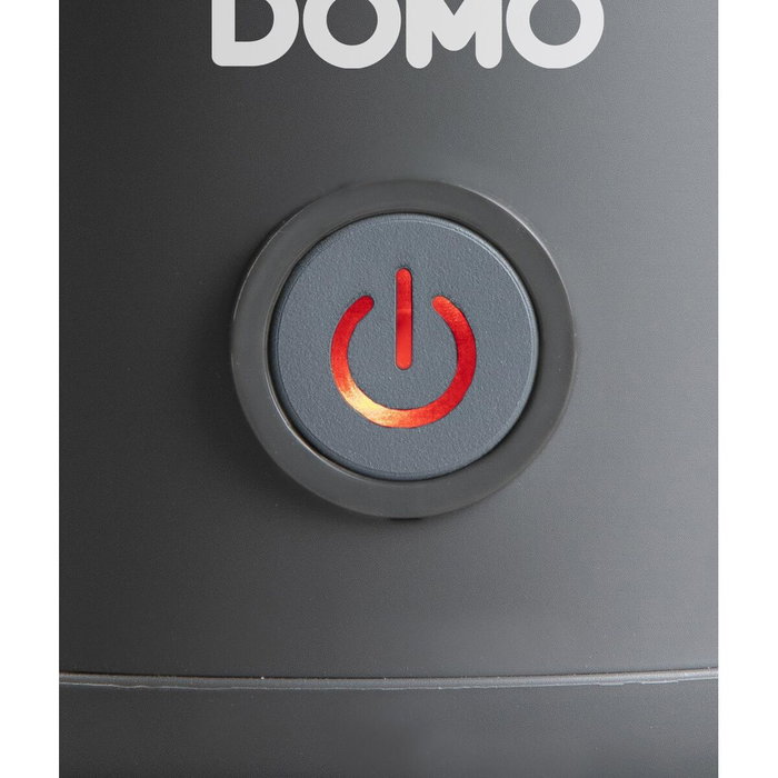 Domo DO745MF Mousseur à lait Gris et bois, 500 W, 150 ml