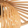 Lampe Suspendue Pembroke Pines SKD-P80114, Rotin, Style Naturel Boho-Chic