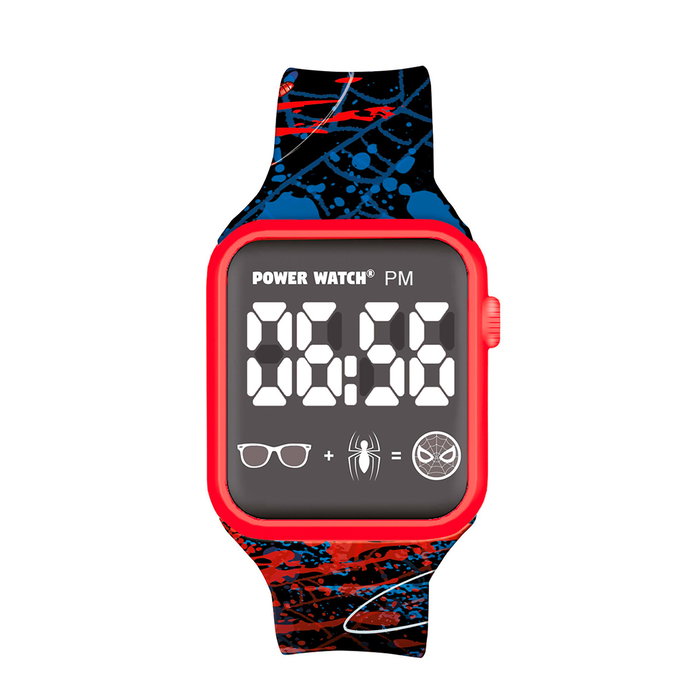 Lexibook - Montre LED Digital Spider-Man - Lexibook Dmw060Sp - Licencié Marvel - Pour Enfants 3 ans et plus