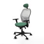 Piqueras y Crespo Chaise de Bureau Jorquera 3D036N1 Vert émeraude