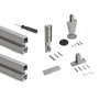 Emuca Lot de 2 cadres Zero - Gris pierre