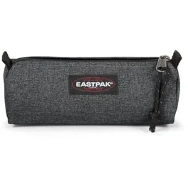 Eastpak Benchmark Single Trousse, Compartiment Principal avec Fermeture Zip, Nylon, Black Denim - 6 x 20.5 x 7.5 cm