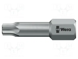 WERA Embout de tournevis Torx® TX09 TORSION 1/4 de 25mm