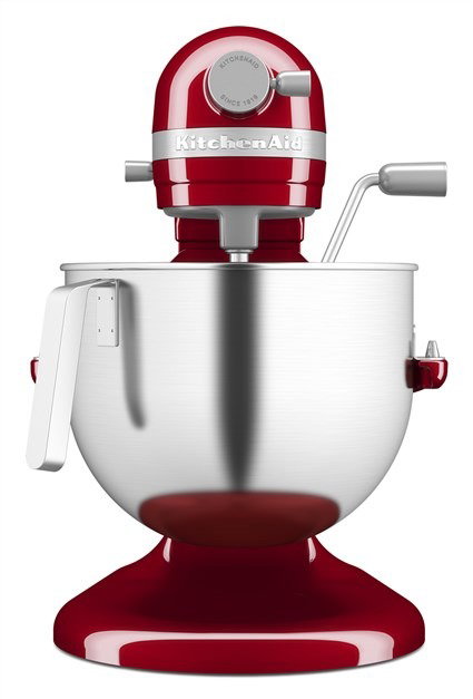 Kitchenaid 5KSM70JPX Robot de cuisine Heavy Duty - Bol 6,6L en métal - 11 vitesses dont une pour incorporer - Planétaire - Rouge