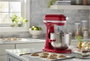 Kitchenaid 5KSM70JPX Robot de cuisine Heavy Duty - Bol 6,6L en métal - 11 vitesses dont une pour incorporer - Planétaire - Rouge