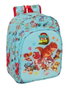 Safta - Mochila Paw Patrol - Sac à dos enfant pour voiture ou porté, adaptable, dimensions 26 x 34 x 11 cm