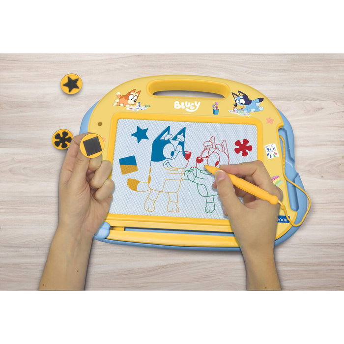 Lexibook Ardoise Magique Format A5 Bluey avec accessoires magnétiques