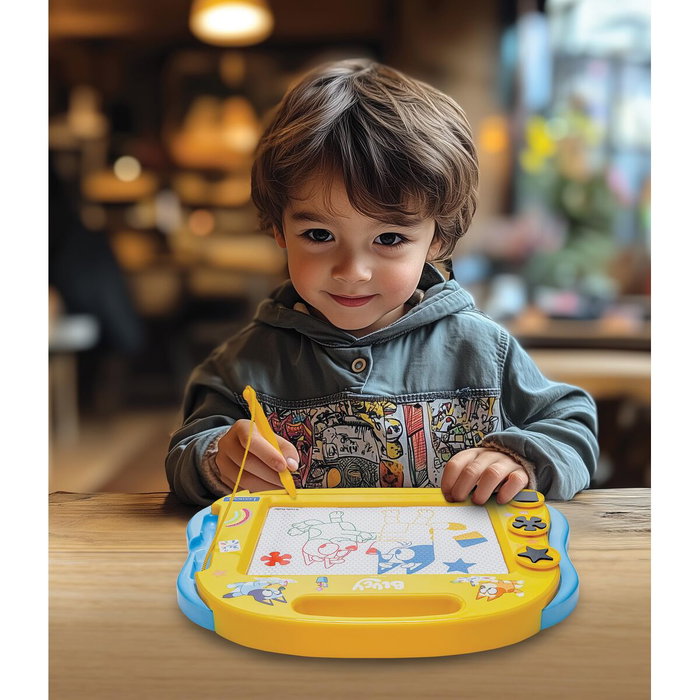 Lexibook Ardoise Magique Format A5 Bluey avec accessoires magnétiques