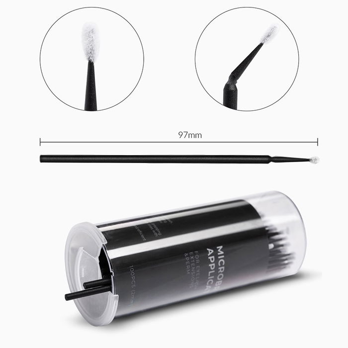 Nanolash Applicateurs MICROBRUSH #1,5 mm sans peluches 100 unités