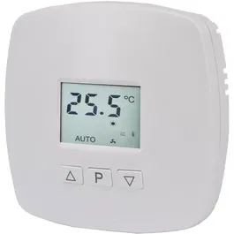 GAO Thermostat Digital Intelligent à 2 Fils - Affichage Clair 0-40°C, Réglage Précis 5-30°C, 4 Modes Eco/Confort/Hors-Gel/Standby - Contrôle de Température Fiable