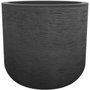 Eda Pot de fleurs Rond Graphit Up Gris anthracite 32,5 L