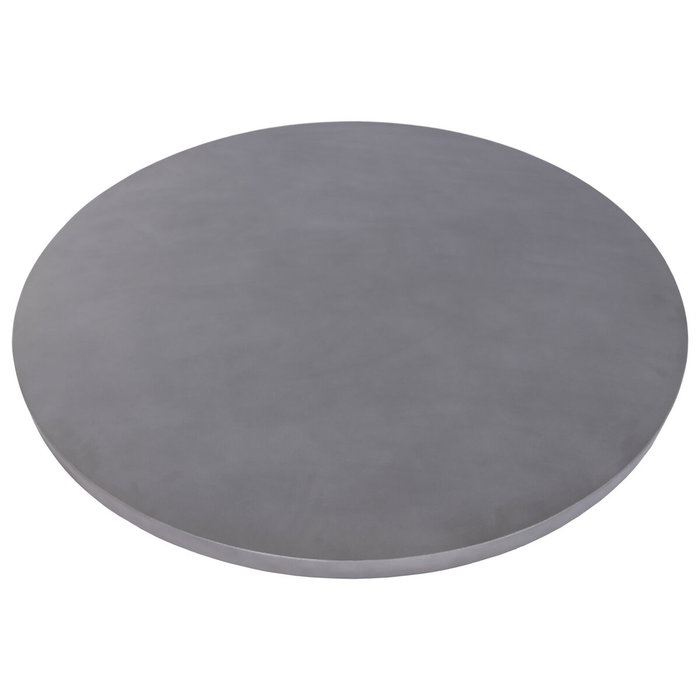 Home ESPRIT Table de Salle à Manger Gris Béton 130 x 130 x 75 cm
