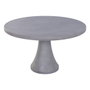 Home ESPRIT Table de Salle à Manger Gris Béton 130 x 130 x 75 cm
