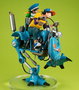 Dragonball Z Desktop Real McCoy EX diorama PVC Son Goku & Son Gohan & Robot with two legs 20 cm
