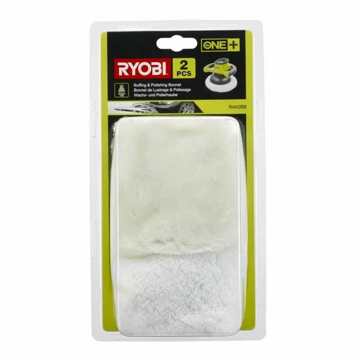 Ryobi Bonnet de polissage et lustrage pour polisseuse R18B-0 One+ RAK2BB Ryobi Bonnet de polissage et lustrage pour polisseuse R18B-0 One+ RAK2BB