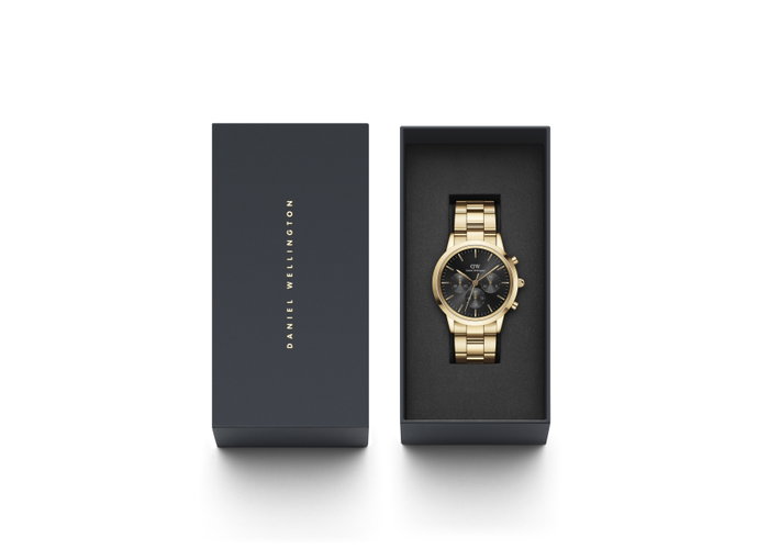 Daniel Wellington DW00100641 Or et Noir Daniel Wellington DW00100641 Or et Noir