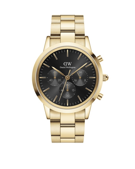 Daniel Wellington DW00100641 Or et Noir Daniel Wellington DW00100641 Or et Noir