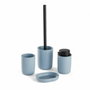 Today Ensemble de 4 accessoires de salle de bain UTILITY - Bleu