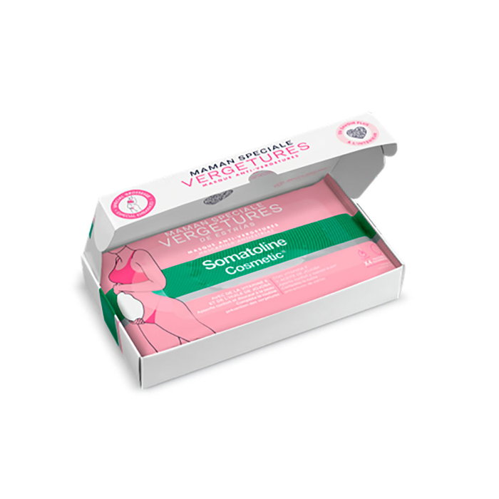 Somatoline Cosmetic Masque Grossesse Anti-Vergetures Femme 4 unités