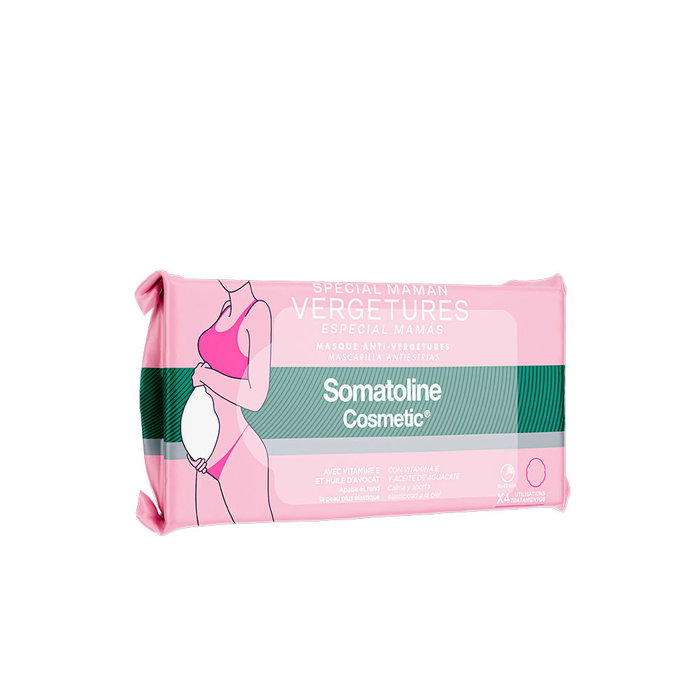 Somatoline Cosmetic Masque Grossesse Anti-Vergetures Femme 4 unités