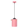 Dahlia Suspension Dahlia Bois Acier Saumon 1xE27 Sans Ampoule SKD-P1011-S
