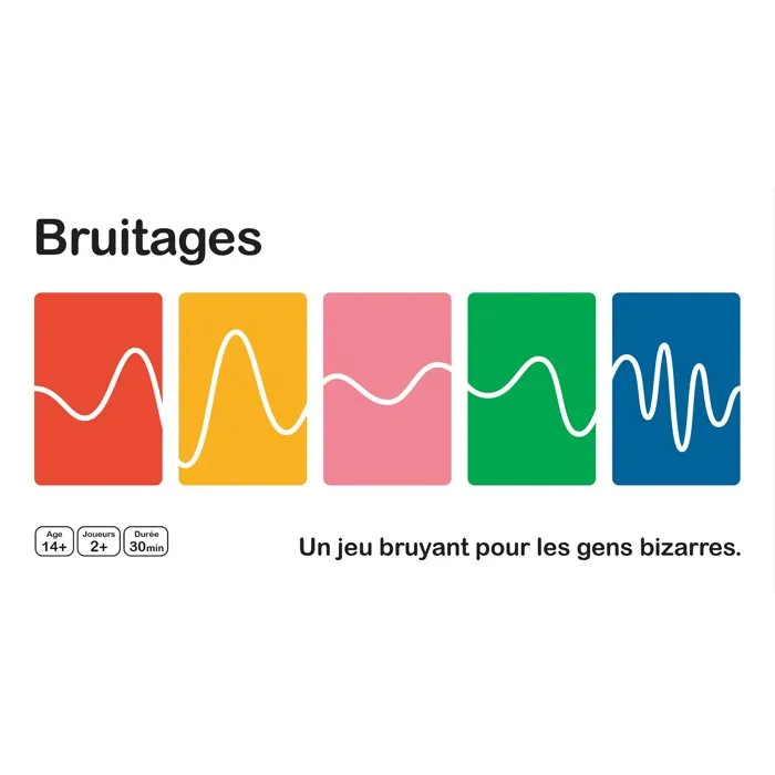 Asmodee - Jeu d'ambiance Bruitages pour soirées et famille, avec cartes en français Asmodee - Jeu d'ambiance Bruitages pour soirées et famille, avec cartes en français