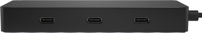 HP Concentrateur USB-C 4K Portable avec 4 Ports USB-C, Alimentation 65W et Compatibilité Multi-OS pour Windows, macOS, Chrome OS, iOS et Android