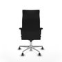 Piqueras Y Crespo Fauteuil Albacete, mécanisme synchrone, simili-cuir noir