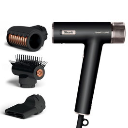 SharkNinja HD731EU SpeedStyle Pro Sèche-cheveux styler 4-en-1, noir