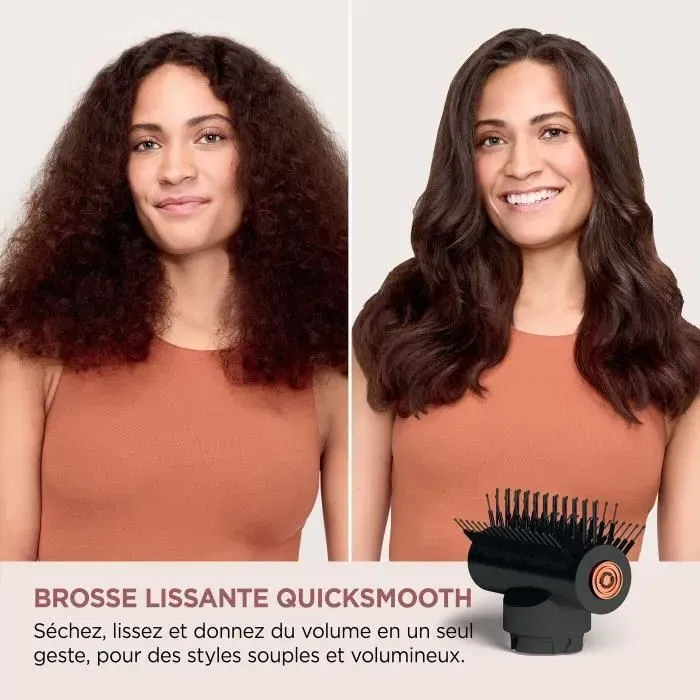 SharkNinja HD731EU SpeedStyle Pro Sèche-cheveux styler 4-en-1, noir