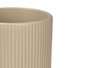 Vessia Verre Rayures Couleurs Neutres 270ml Céramique 8x9x8cm (Set de 24)