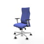 Piqueras Y Crespo Fauteuil de direction Albacete, bleu clair, mécanisme synchrone