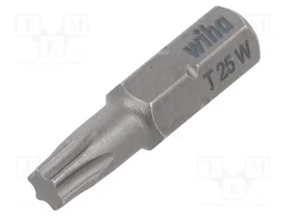 WIHA Embout de tournevis Torx® TX25 1/4 pouces 25 mm