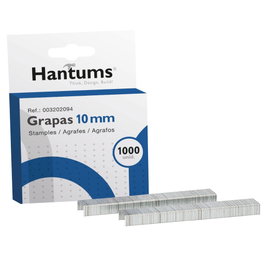 Hantums Boîte de 1000 agrafes 10mm